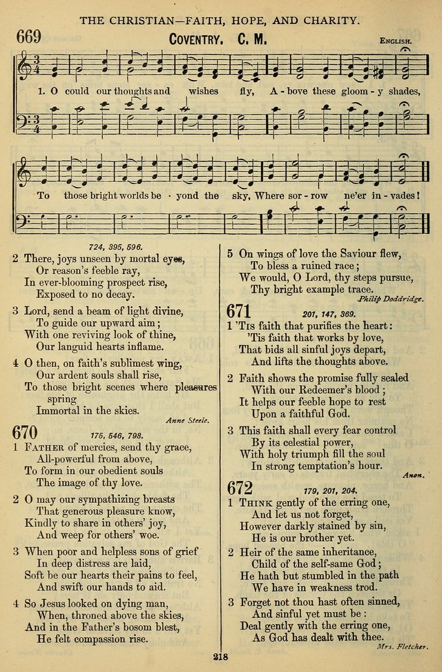 The Seventh-Day Adventist Hymn and Tune Book: for use in divine worship page 218