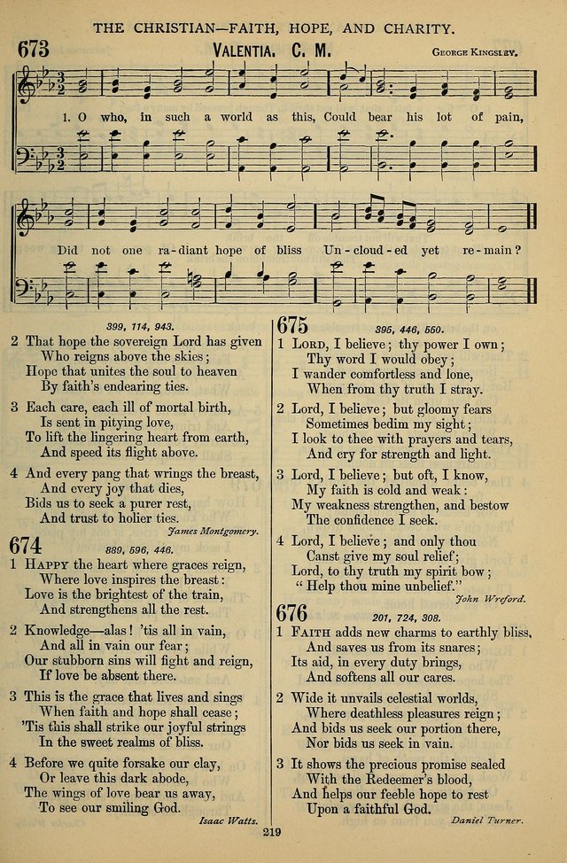 The Seventh-Day Adventist Hymn and Tune Book: for use in divine worship page 219