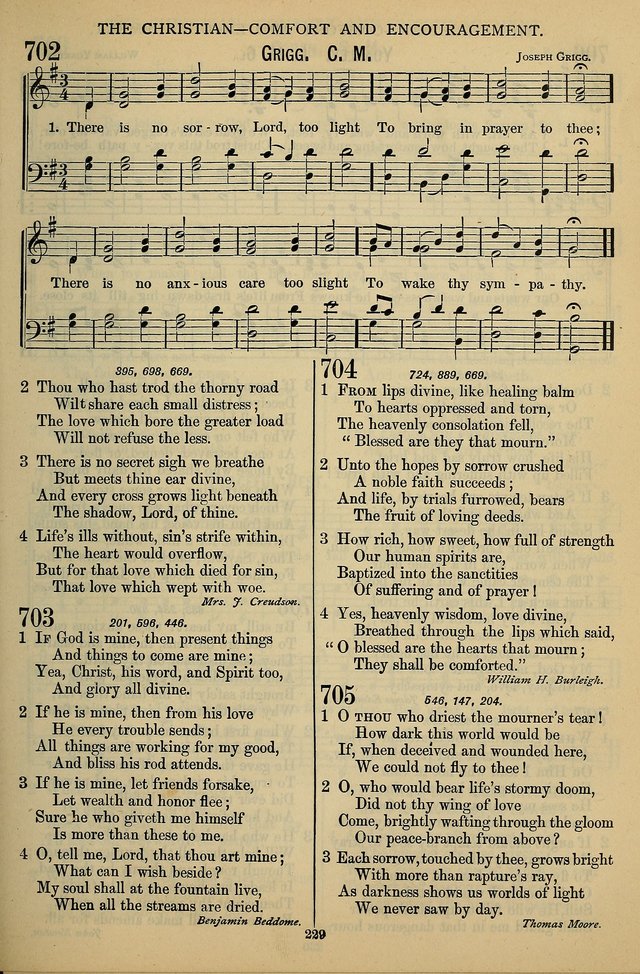 The Seventh-Day Adventist Hymn and Tune Book: for use in divine worship page 229