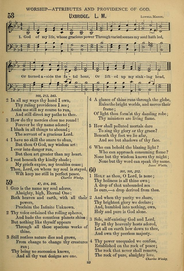 The Seventh-Day Adventist Hymn and Tune Book: for use in divine worship page 23