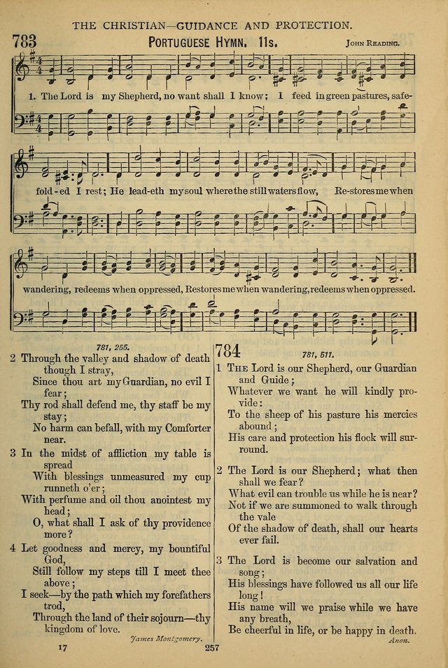 The Seventh-Day Adventist Hymn and Tune Book: for use in divine worship page 257
