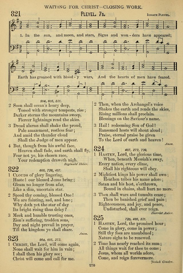 The Seventh-Day Adventist Hymn and Tune Book: for use in divine worship page 270