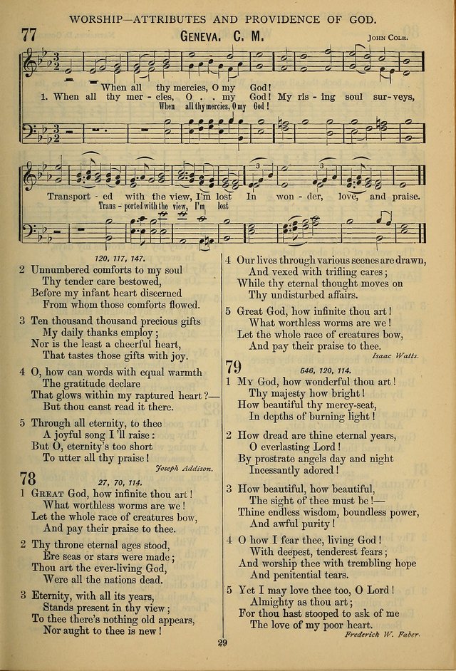 The Seventh-Day Adventist Hymn and Tune Book: for use in divine worship page 29