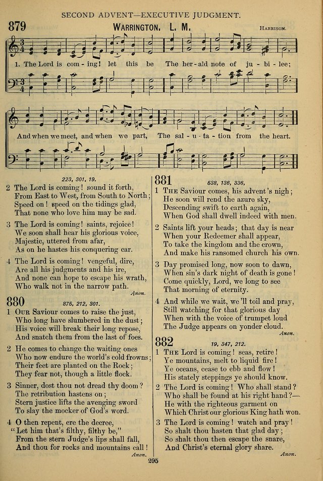 The Seventh-Day Adventist Hymn and Tune Book: for use in divine worship page 295