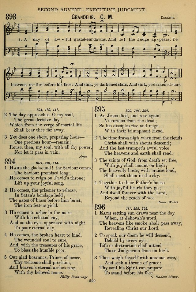 The Seventh-Day Adventist Hymn and Tune Book: for use in divine worship page 299