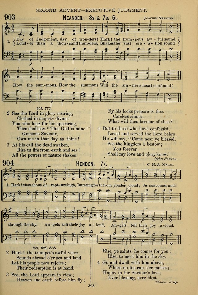 The Seventh-Day Adventist Hymn and Tune Book: for use in divine worship page 303