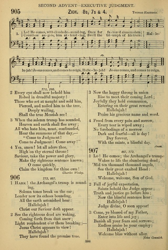The Seventh-Day Adventist Hymn and Tune Book: for use in divine worship page 304
