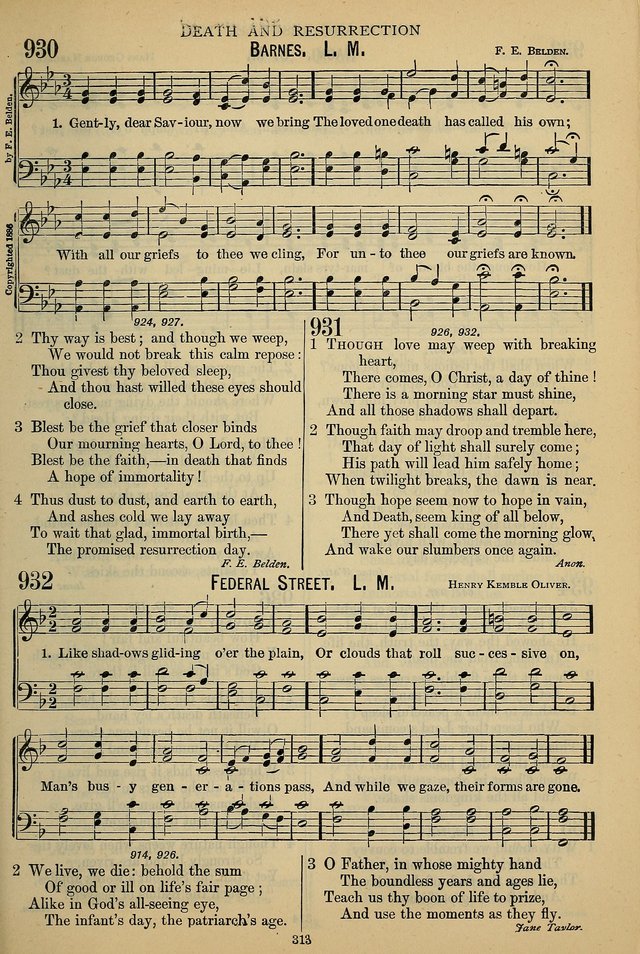 The Seventh-Day Adventist Hymn and Tune Book: for use in divine worship page 313