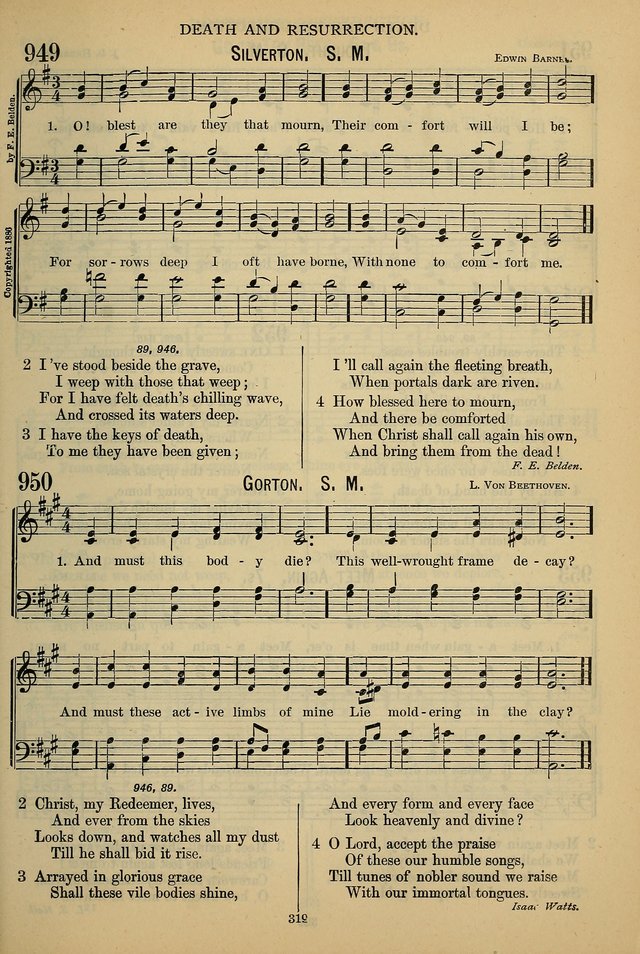 The Seventh-Day Adventist Hymn and Tune Book: for use in divine worship page 319