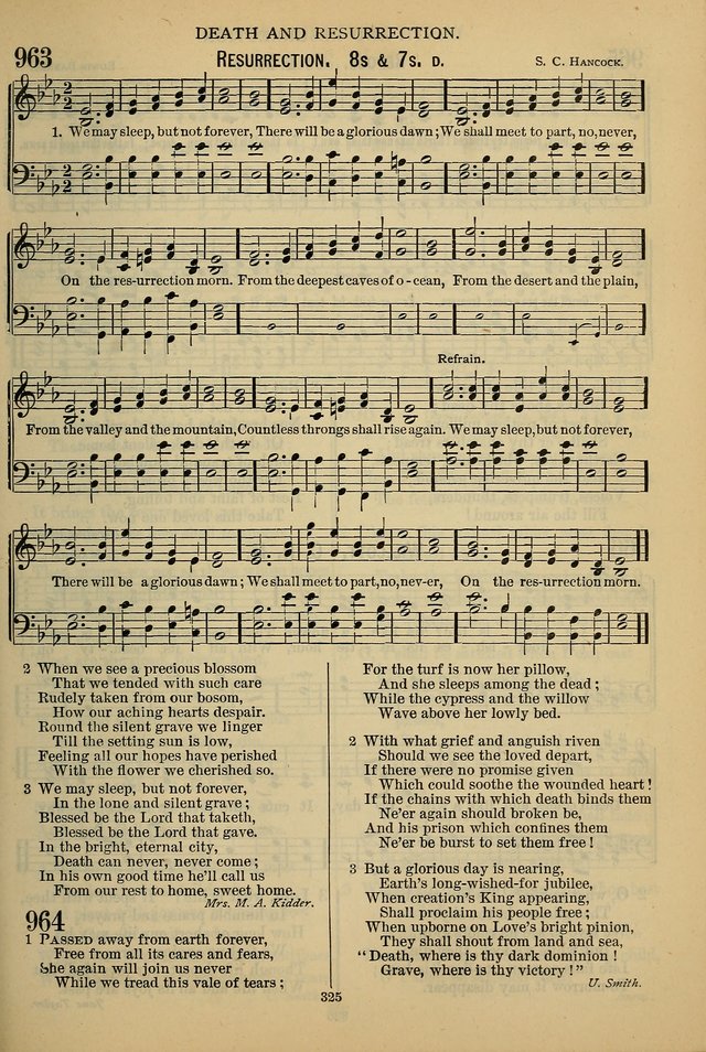 The Seventh-Day Adventist Hymn and Tune Book: for use in divine worship page 325