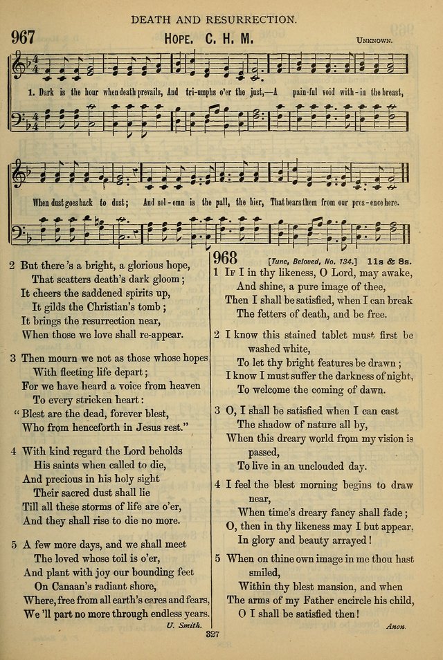 The Seventh-Day Adventist Hymn and Tune Book: for use in divine worship page 327