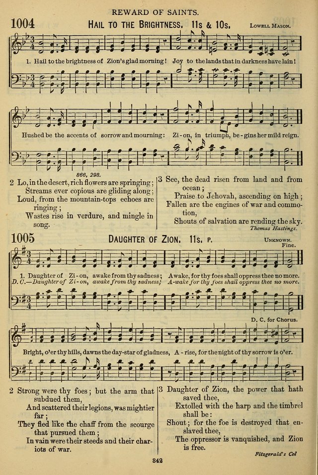 The Seventh-Day Adventist Hymn and Tune Book: for use in divine worship page 342