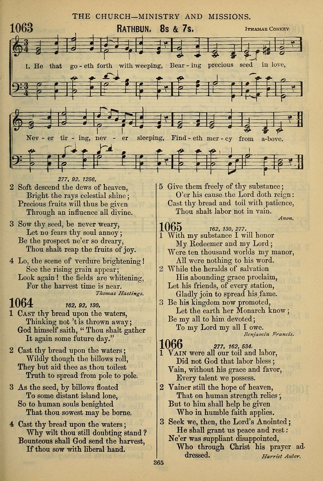 The Seventh-Day Adventist Hymn and Tune Book: for use in divine worship page 365