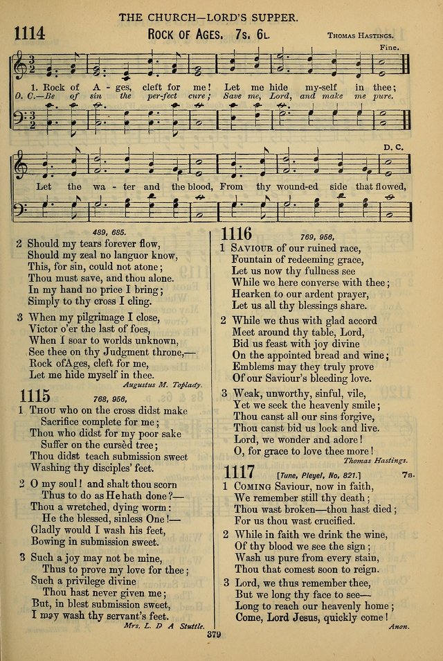 The Seventh-Day Adventist Hymn and Tune Book: for use in divine worship page 379