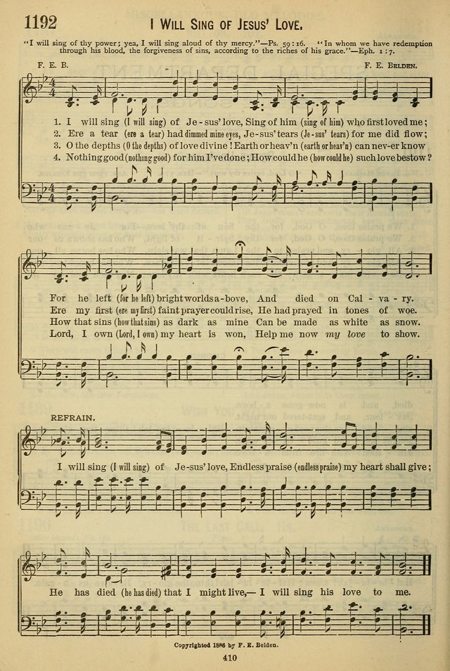 The Seventh-Day Adventist Hymn and Tune Book: for use in divine worship page 410