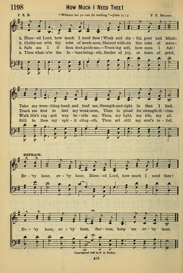 The Seventh-Day Adventist Hymn and Tune Book: for use in divine worship page 416