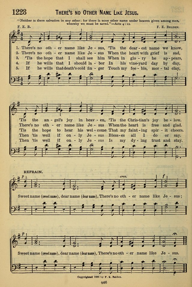 The Seventh-Day Adventist Hymn and Tune Book: for use in divine worship page 446