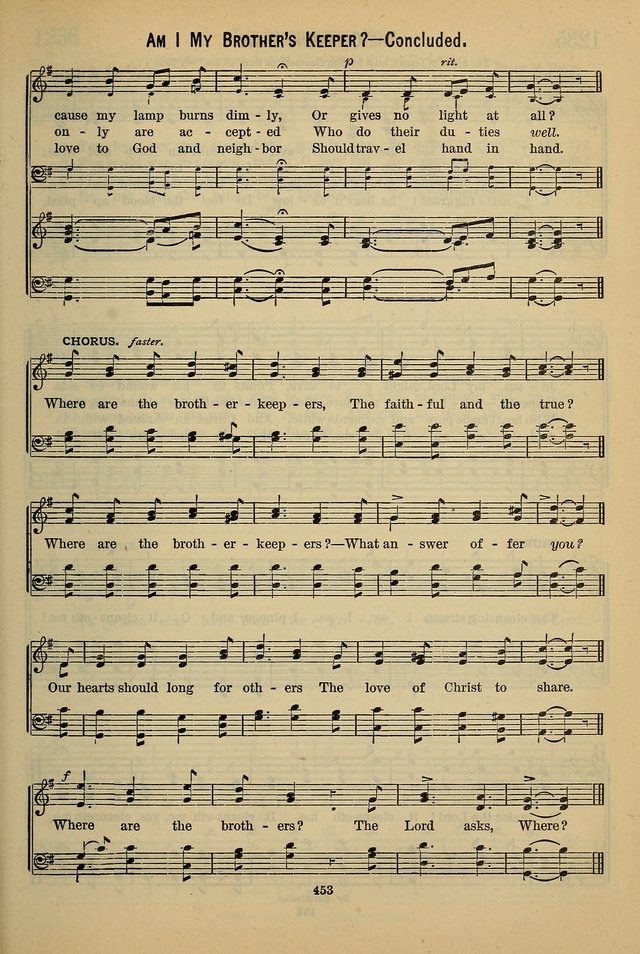 The Seventh-Day Adventist Hymn and Tune Book: for use in divine worship page 453