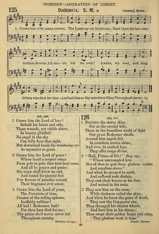 The Seventh-Day Adventist Hymn and Tune Book: for use in divine worship page 46