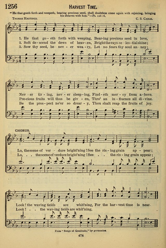 The Seventh-Day Adventist Hymn and Tune Book: for use in divine worship page 474