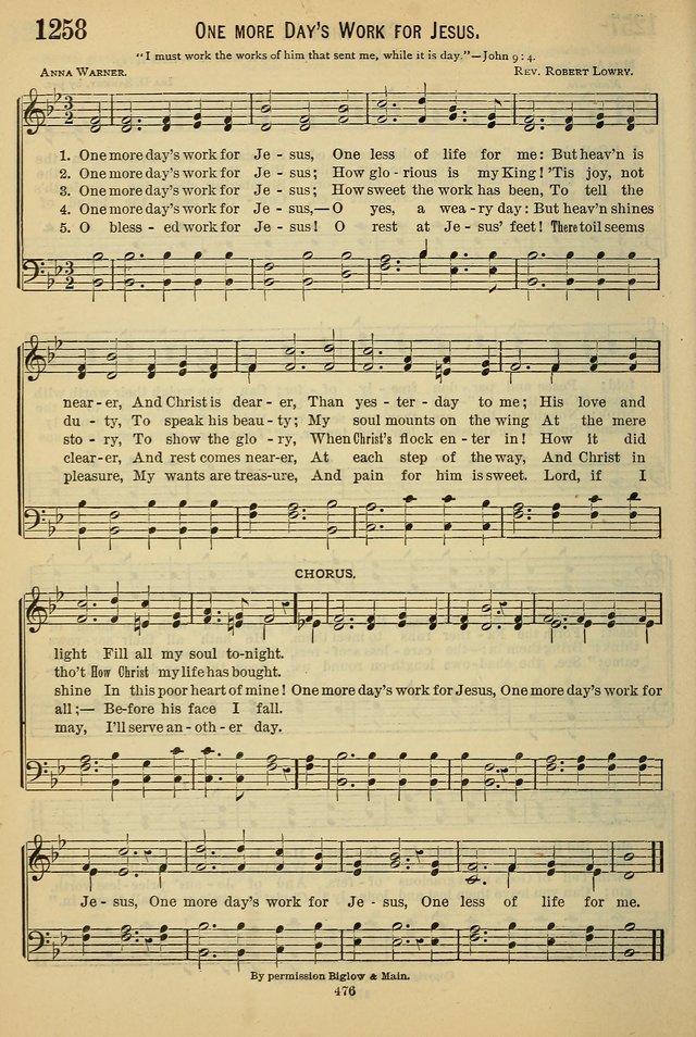 The Seventh-Day Adventist Hymn and Tune Book: for use in divine worship page 476