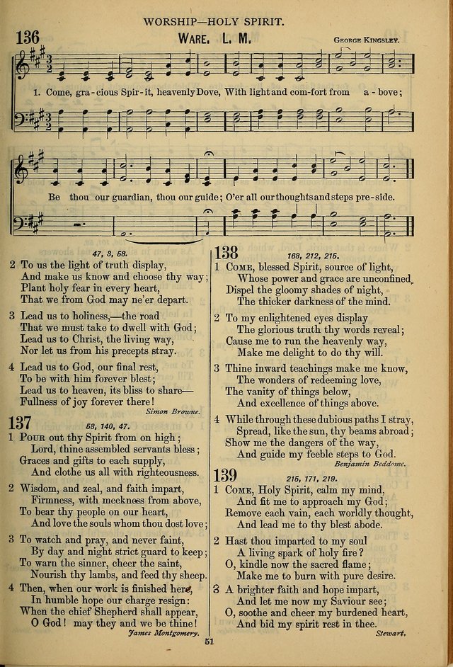 The Seventh-Day Adventist Hymn and Tune Book: for use in divine worship page 51
