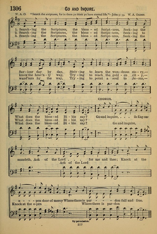 The Seventh-Day Adventist Hymn and Tune Book: for use in divine worship page 517