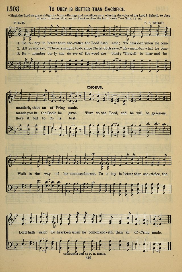 The Seventh-Day Adventist Hymn and Tune Book: for use in divine worship page 519