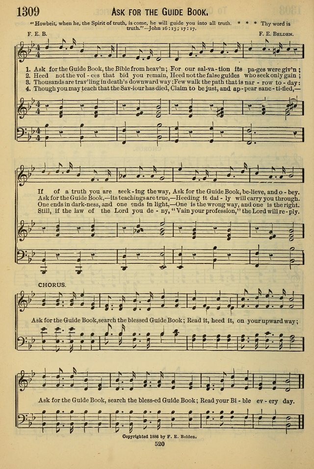 The Seventh-Day Adventist Hymn and Tune Book: for use in divine worship page 520