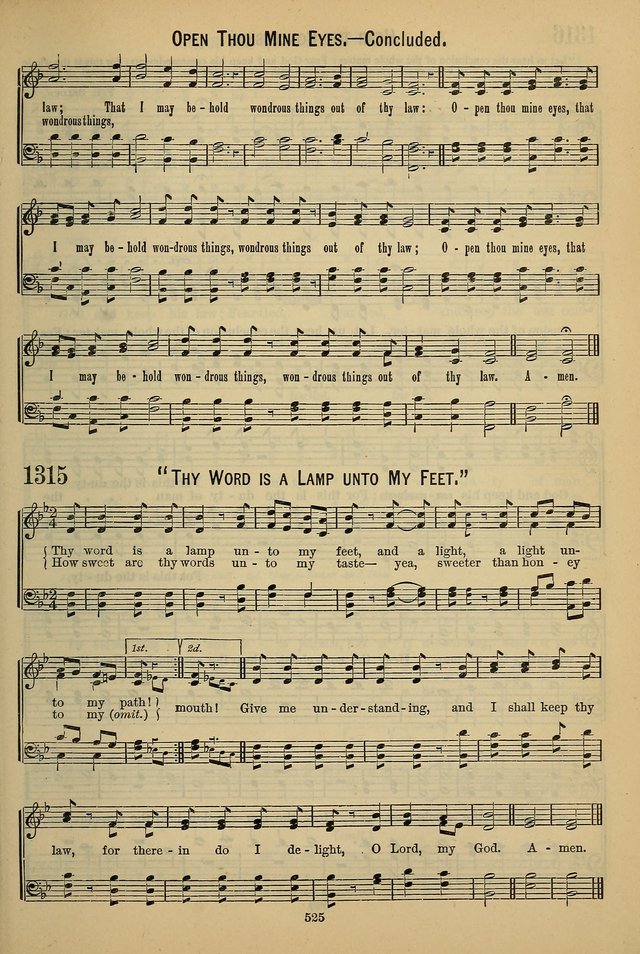 The Seventh-Day Adventist Hymn and Tune Book: for use in divine worship page 525