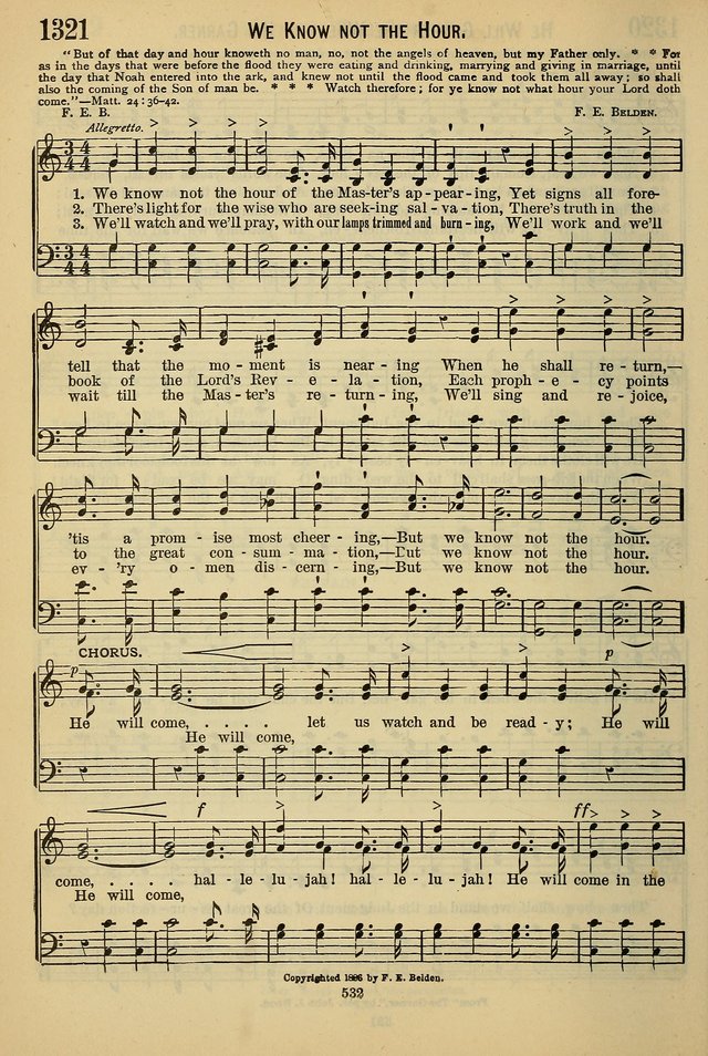 The Seventh-Day Adventist Hymn and Tune Book: for use in divine worship page 532