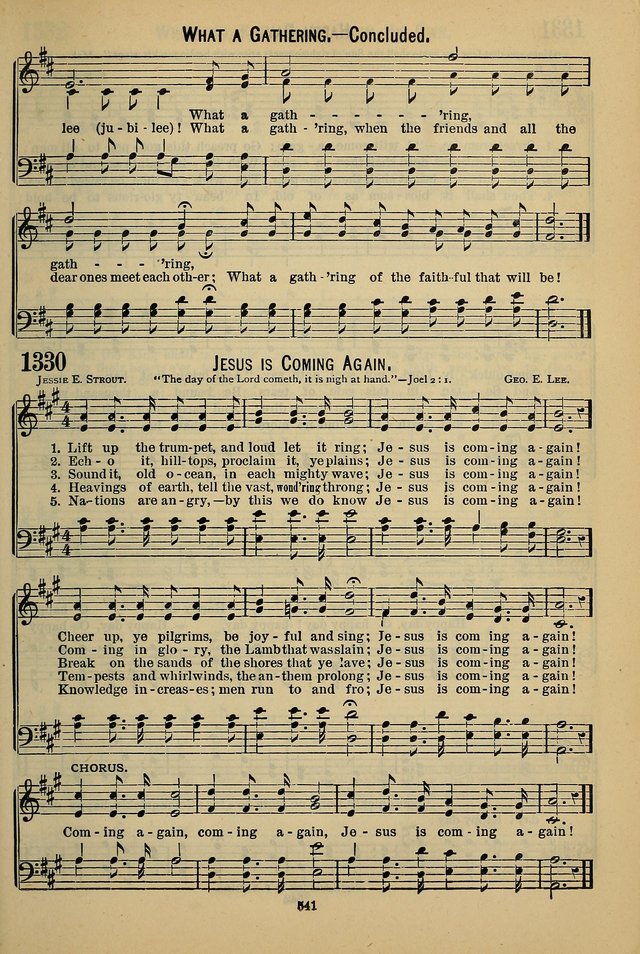 The Seventh-Day Adventist Hymn and Tune Book: for use in divine worship page 541