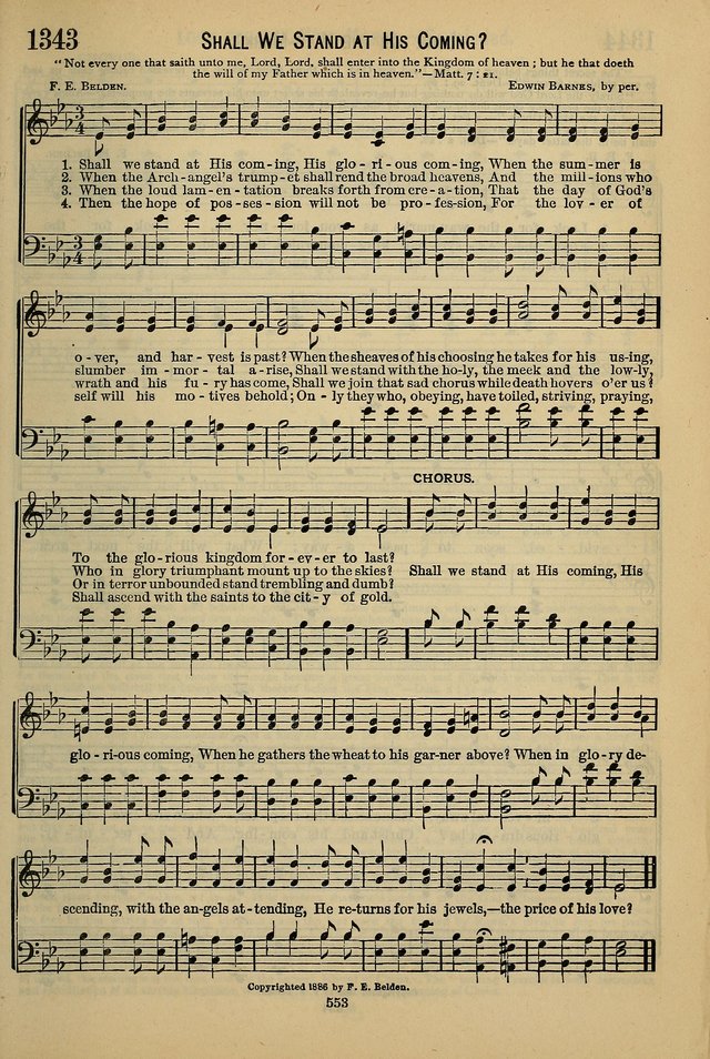 The Seventh-Day Adventist Hymn and Tune Book: for use in divine worship page 553