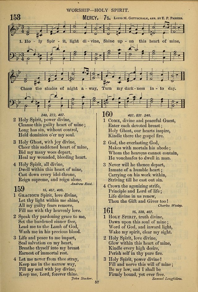 The Seventh-Day Adventist Hymn and Tune Book: for use in divine worship page 57