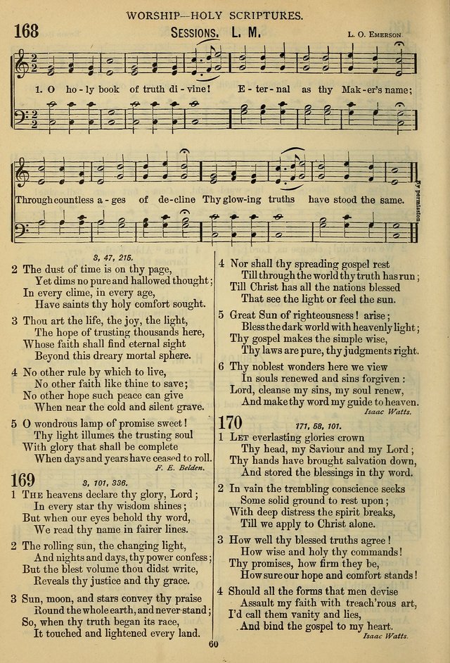 The Seventh-Day Adventist Hymn and Tune Book: for use in divine worship page 60