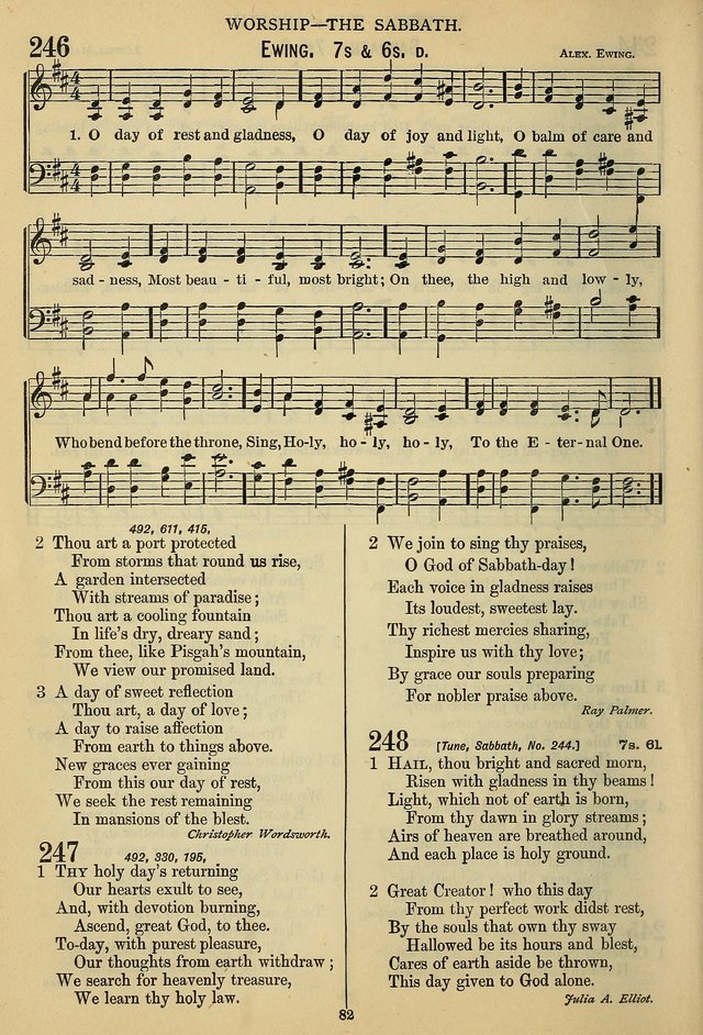 The Seventh-Day Adventist Hymn and Tune Book: for use in divine worship page 82