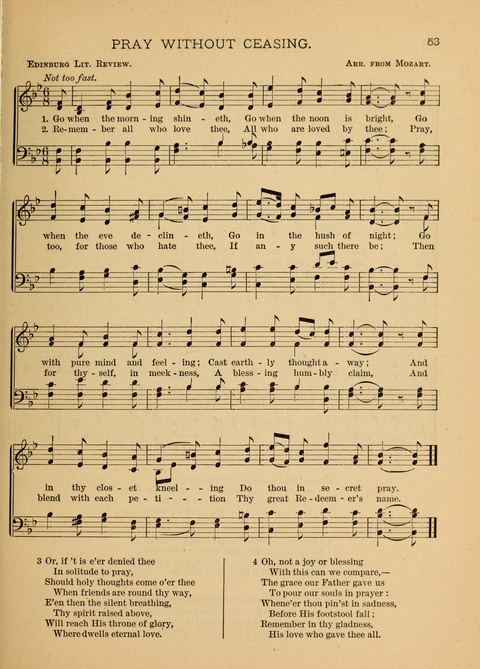 Songs of Faith, Hope, and Love: for Sunday Schools and devotional meetings page 53