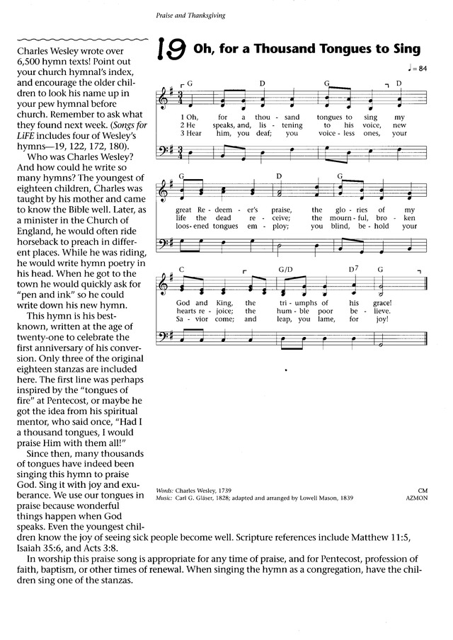 Songs for Life page 19
