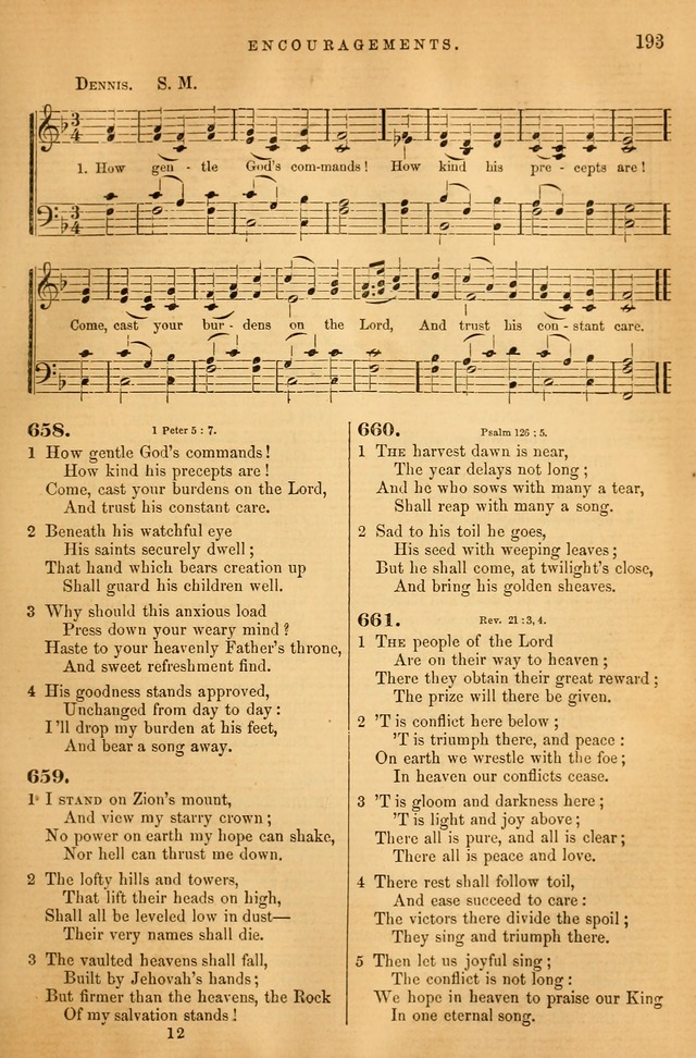 Songs for the Sanctuary: or hymns and tunes for Christian Worship page 194
