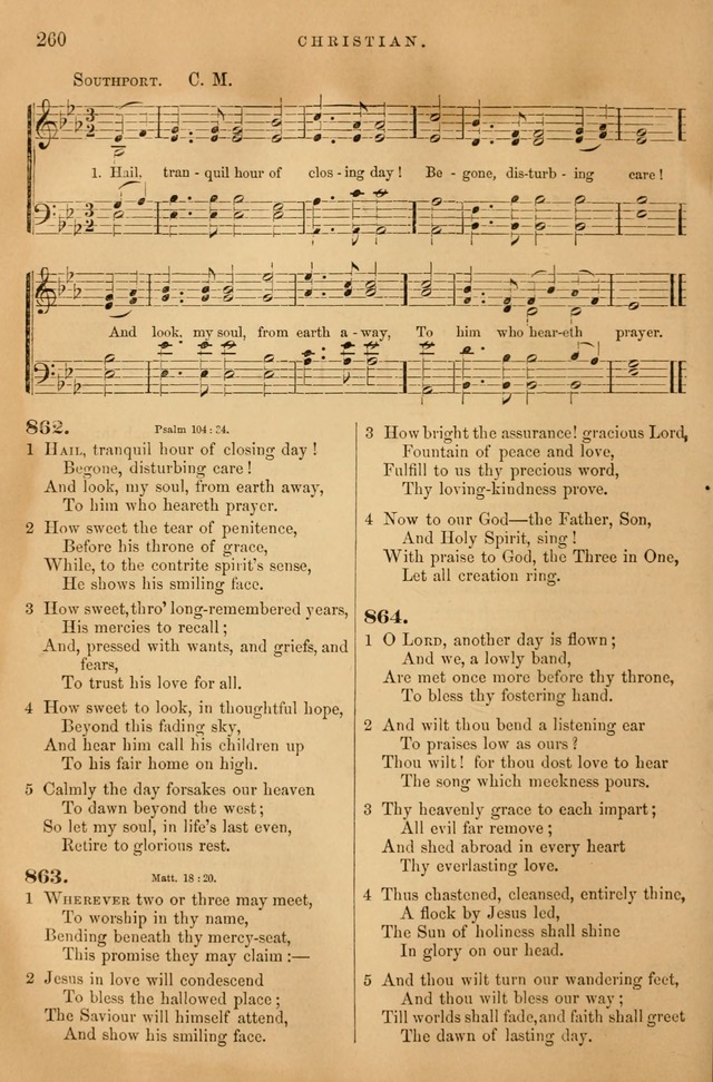 Songs for the Sanctuary: or hymns and tunes for Christian Worship page 261