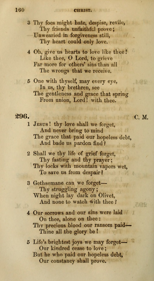 Songs for the Sanctuary; or, Psalms and Hymns for Christian Worship (Words only) page 160