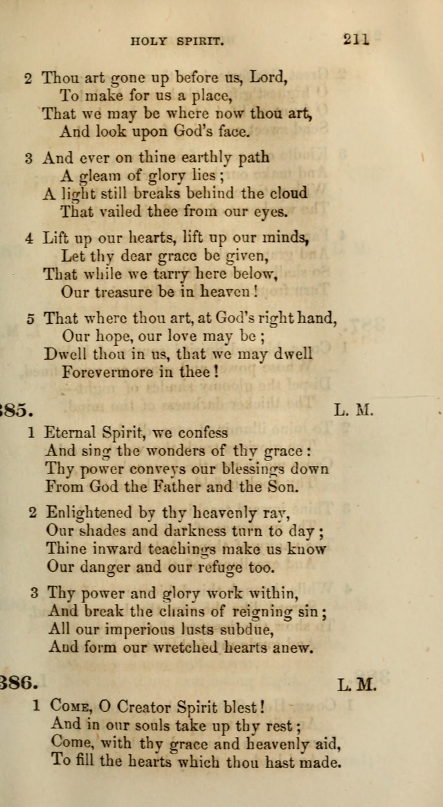 Songs for the Sanctuary; or, Psalms and Hymns for Christian Worship (Words only) page 211