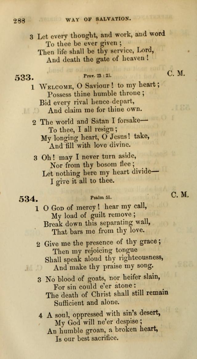 Songs for the Sanctuary; or, Psalms and Hymns for Christian Worship (Words only) page 288