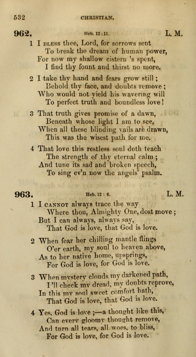 Songs for the Sanctuary; or, Psalms and Hymns for Christian Worship (Words only) page 532