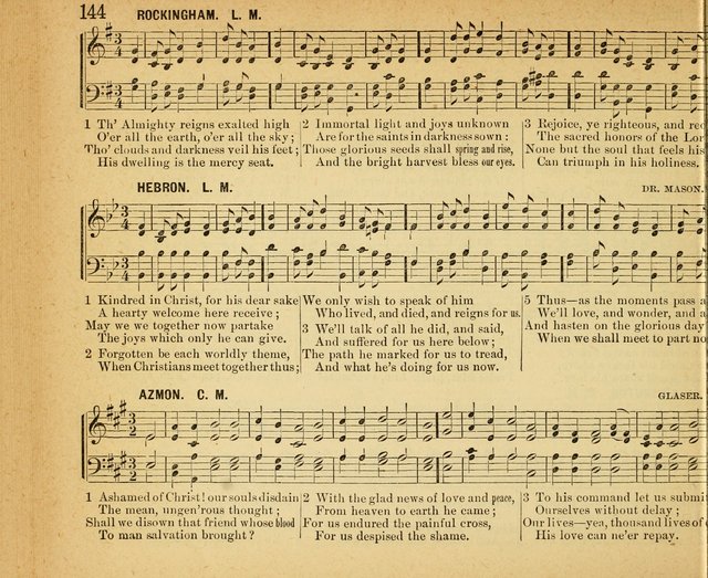 Songs of Gratitude: a Collection of New Songs for Sunday Schools and  worshiping assemblies     Worshiping Assemblies page 144
