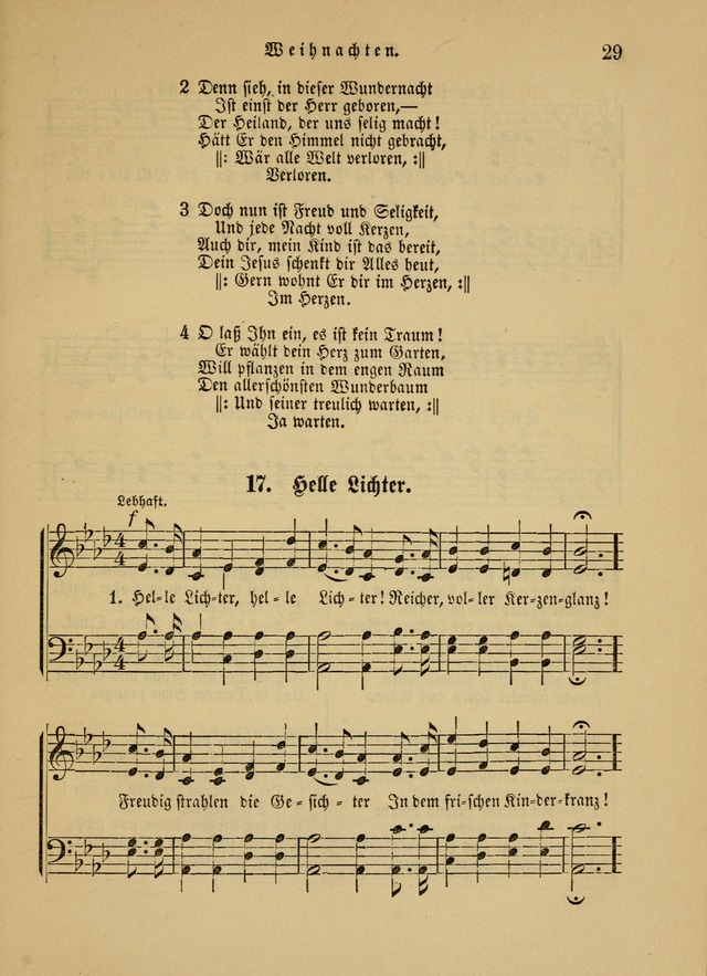 Sonntagsschul-Gesangbuch der Reformirten Kirche in den Vereinigten Staaten page 29