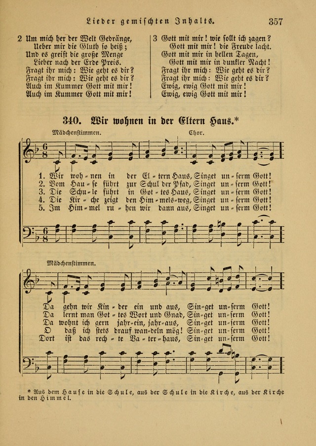 Sonntagsschul-Gesangbuch der Reformirten Kirche in den Vereinigten Staaten page 357