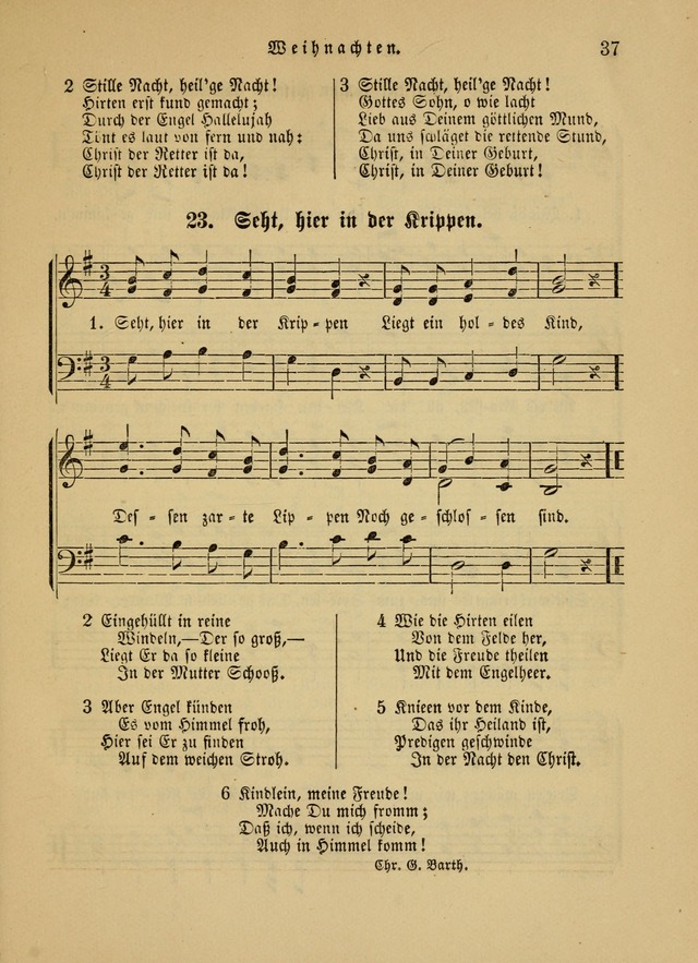 Sonntagsschul-Gesangbuch der Reformirten Kirche in den Vereinigten Staaten page 37