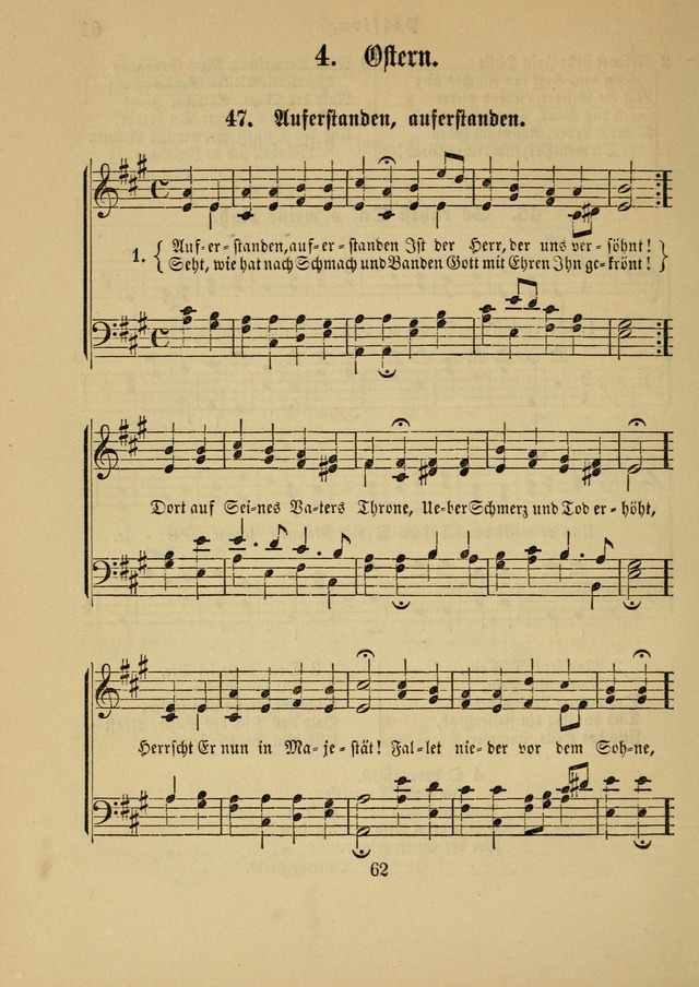 Sonntagsschul-Gesangbuch der Reformirten Kirche in den Vereinigten Staaten page 62
