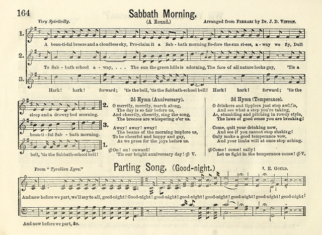 Songs of Gladness for the Sabbath School page 162